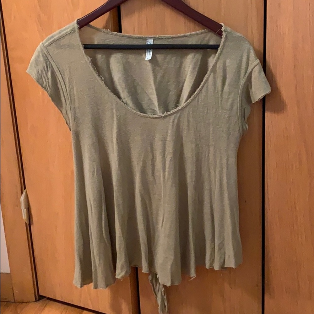 Free People open back top